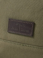 Polo Ralph Lauren - Leather-Trimmed Cotton-Canvas Backpack