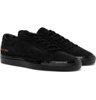 Common Projects - Achilles Lux Nubuck Sneakers - Black