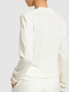 ANNAGRETA Benedetta Wool & Silk Fine Knit Sweater