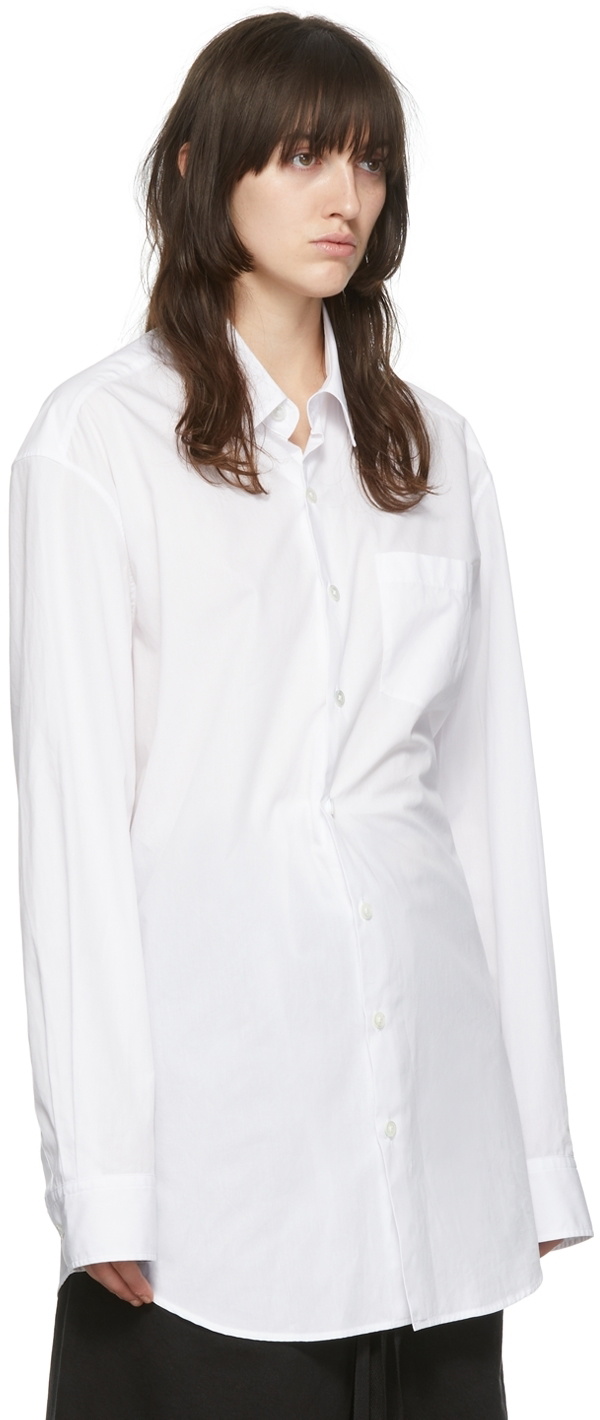 Ann Demeulemeester White Elisabeth Shirt Ann Demeulemeester