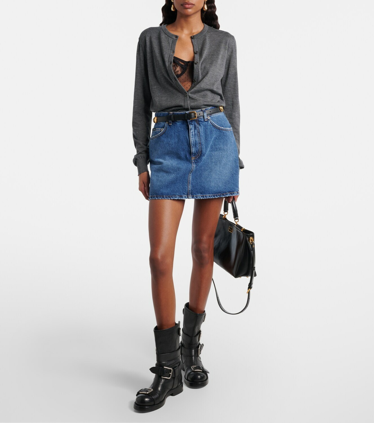 Dolce&Gabbana Denim miniskirt Dolce & Gabbana