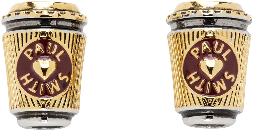 Photo: Paul Smith Gold & Silver Coffee Cup Cuff Links