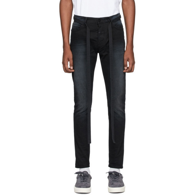 Photo: Fear of God Black Slim Canvas Jeans