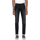 Fear of God Black Slim Canvas Jeans