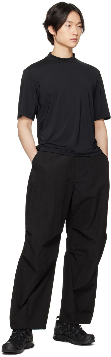 AMOMENTO Black Patch T-Shirt