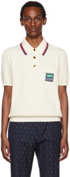 Gucci Off-White Stripe Polo