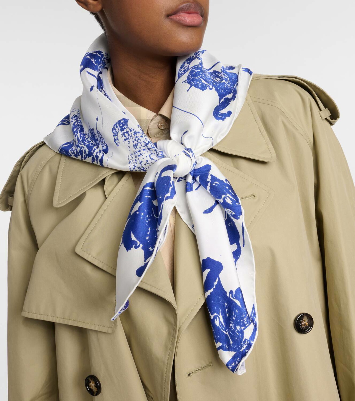 【送料&関税込】Burberry Silk Scarf Burberry Check Wool-Silk Scarf | Saks Fifth Avenue