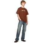 Helmut Lang Brown Ticket T-shirt