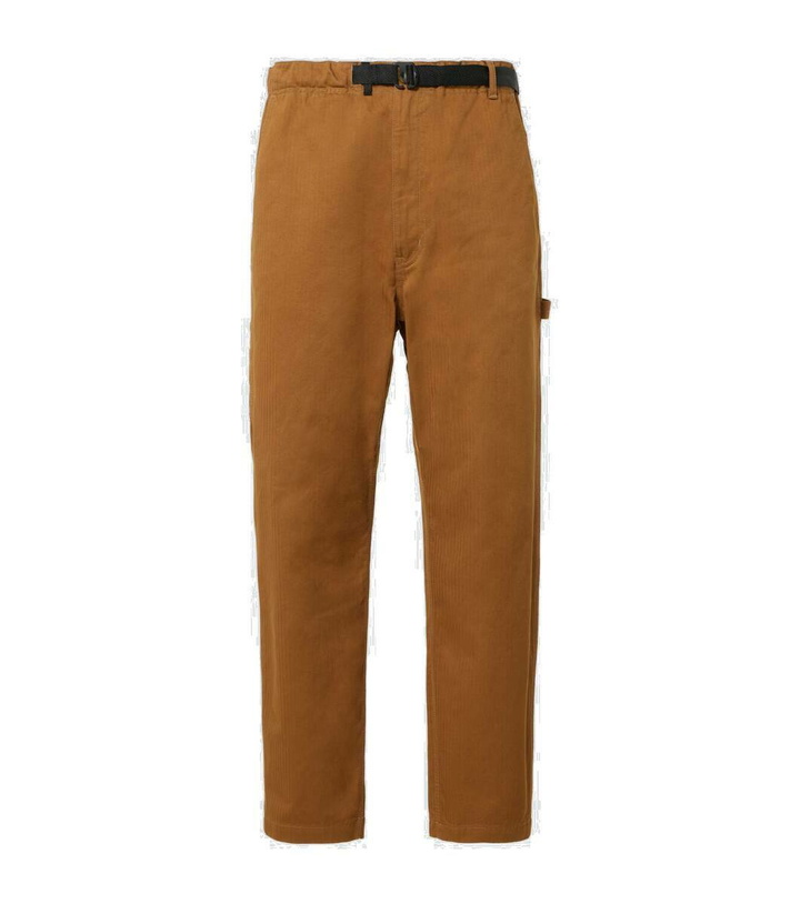 Photo: Comme des Garçons Homme Herringbone cotton straight pants