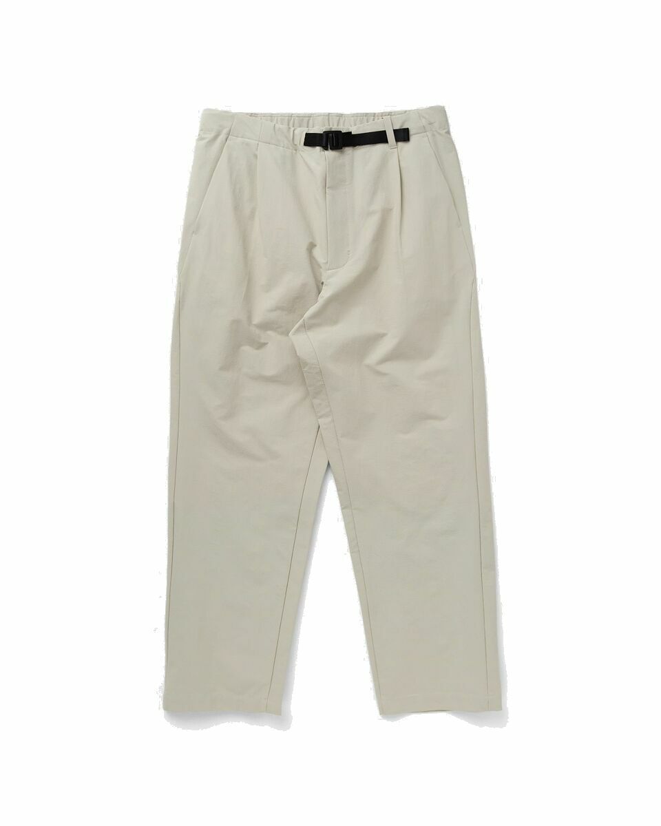 Photo: Goldwin One Tuck Tapered Ankle Pants Beige - Mens - Casual Pants