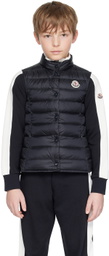 Moncler Enfant Kids Navy Liane Down Vest
