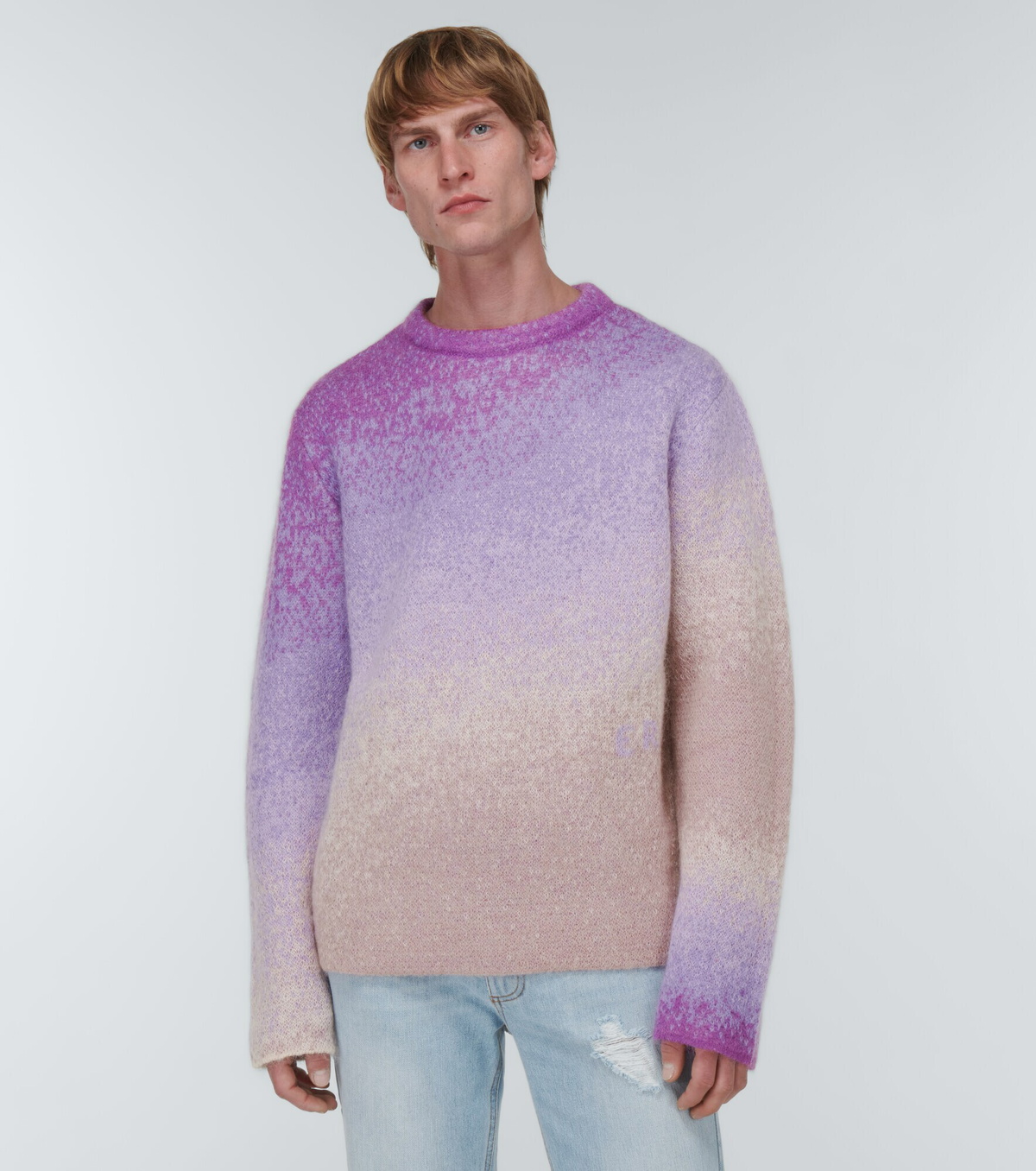 トップス ERL - Gradation Mohair Blend Sweater ERL - Gradient-effect mohair-blend sweater ERL