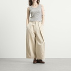 YMC Women's Deadbeat Linen Trousers in Stone