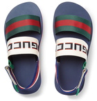 Gucci - Webbing-Trimmed Rubber Sandals - Men - Multi