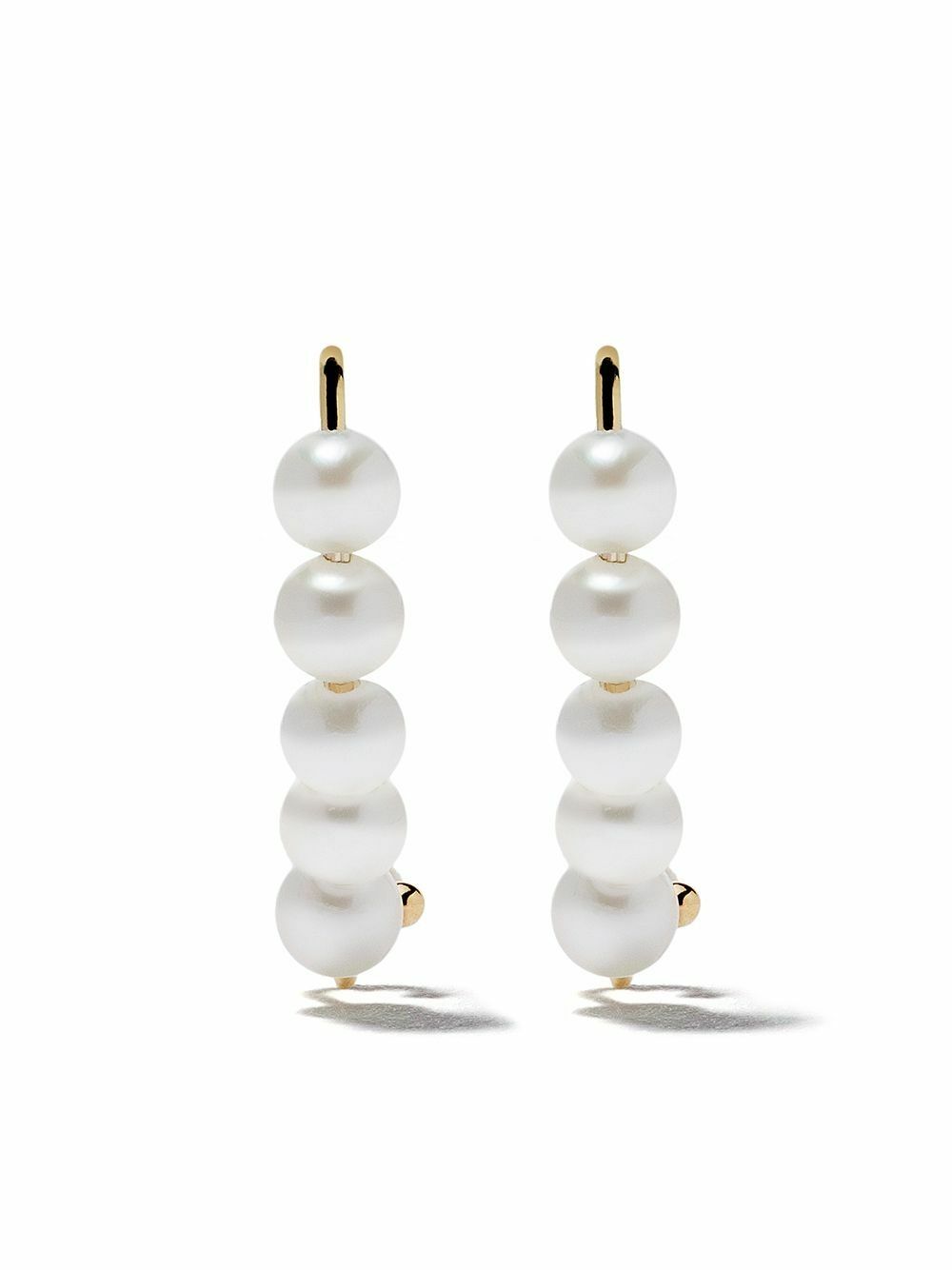 MIZUKI☆ 14K Yellow Gold Sea of Beauty Pearl Drop Earrings Mizuki 14K Yellow Gold Sea Of Beauty Pearl Drop Earrings Mizuki