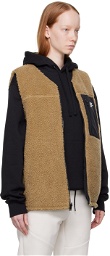 Nike Black & Beige Winterized Club+ Reversible Vest