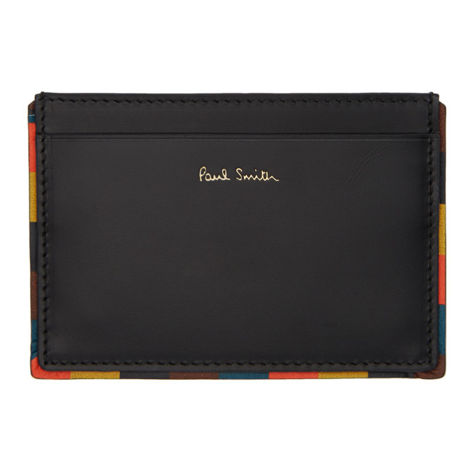 Photo: Paul Smith Black Multi Edge Card Holder