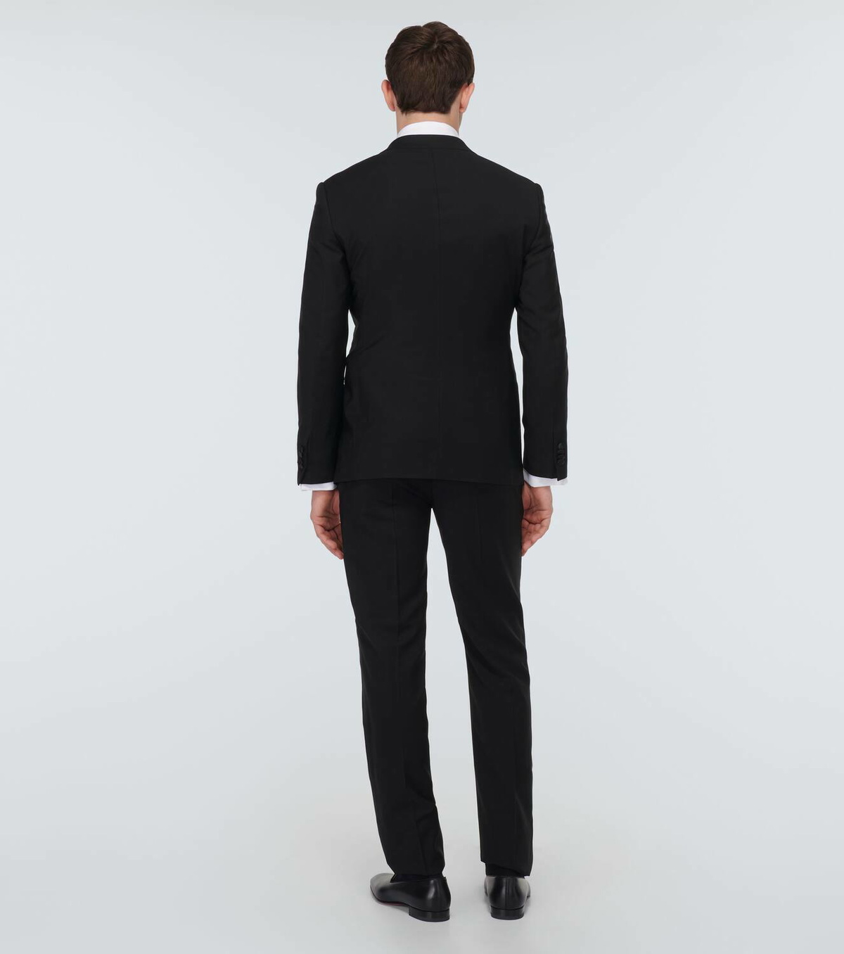 Giorgio Armani Single-breasted virgin wool tuxedo