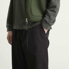 Universal Works Men's Broadcloth Oxford Pant in Black