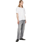 BOSS Gray Maine Regular-Fit Comfort-Stretch Jeans