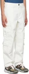 Stüssy White Nylon Cargo Pants