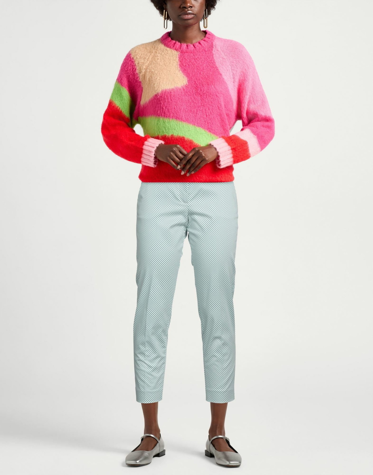 Peserico Womens Pants Turquoise