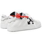 Off-White - 3.0 Polo Suede-Trimmed Leather Sneakers - Men - White