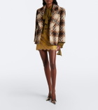 Saint Laurent Wool and mohair-blend tweed blazer