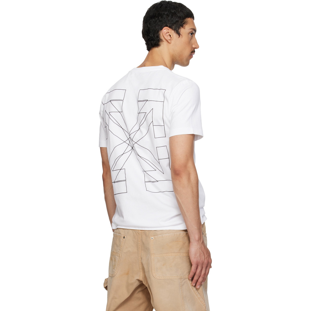 Off-White White Big Double Arrow Slim T-shirt