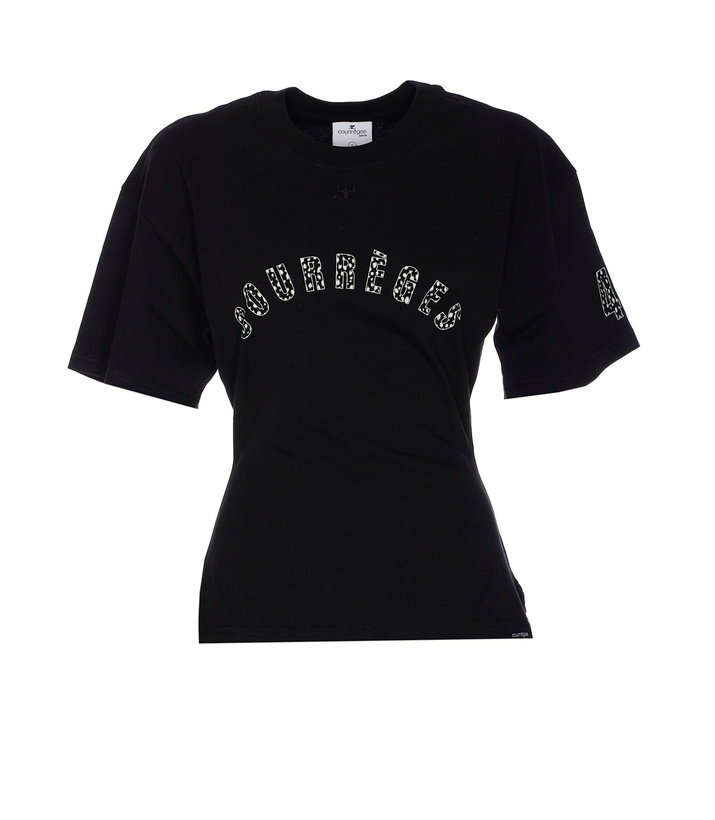 Photo: Courrèges Waisted Print Logo T-shirt