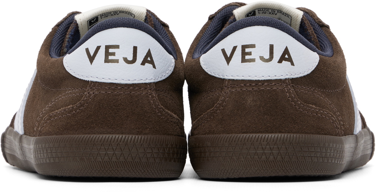 VEJA Brown Volley Suede Sneakers