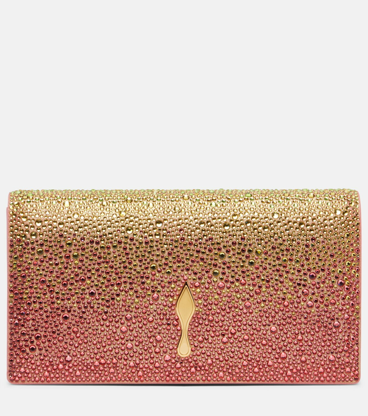 Christian Louboutin Bettina Small embellished leather clutch