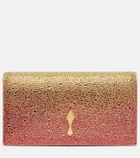 Christian Louboutin Bettina Small embellished leather clutch