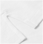 HANDVAERK - Pima Cotton-Piqué Polo Shirt - White