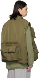 Hed Mayner Green Reebok Edition Pocketed Vest
