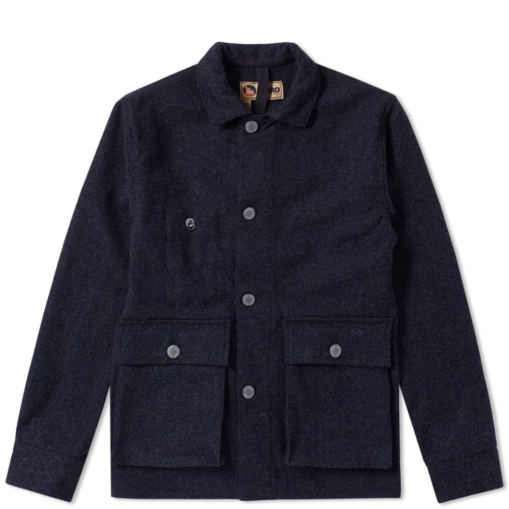 Nigel Cabourn x Lybro Rail Jacket Blue Nigel Cabourn