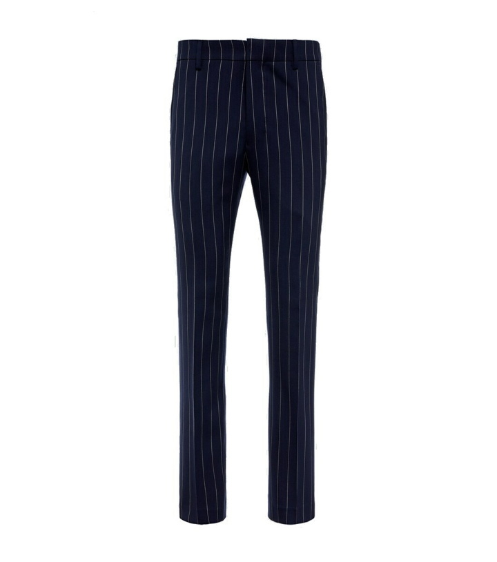 Photo: Ami Paris Striped wool gabardine suit pants