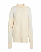 Roberto Collina Womens Turtleneck Ivory