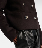 Proenza Schouler Courtney double-breasted wool-blend jacket