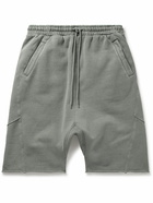 Entire Studios - Organic Cotton-Jersey Drawstring Shorts - Gray