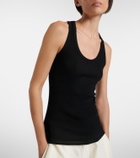 The Row Cendrea ribbed-knit cotton tank top
