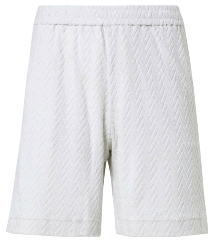 Photo: Missoni Zigzag cotton-blend terry shorts
