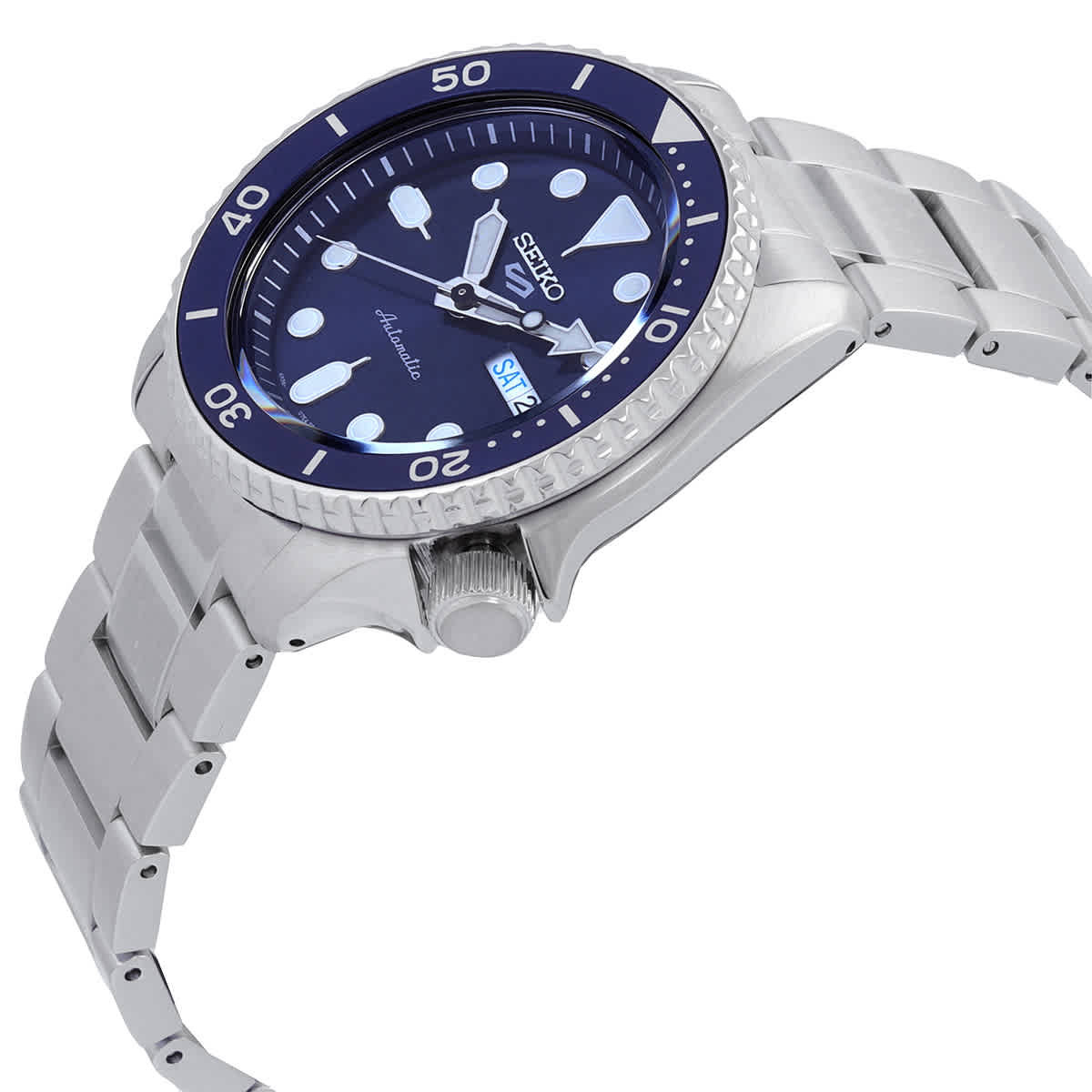 セイコーファイブ SRPD51K1 Seiko 5 Sports Automatic Blue Dial Mens 