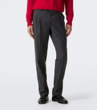 Rubinacci Virgin wool straight pants