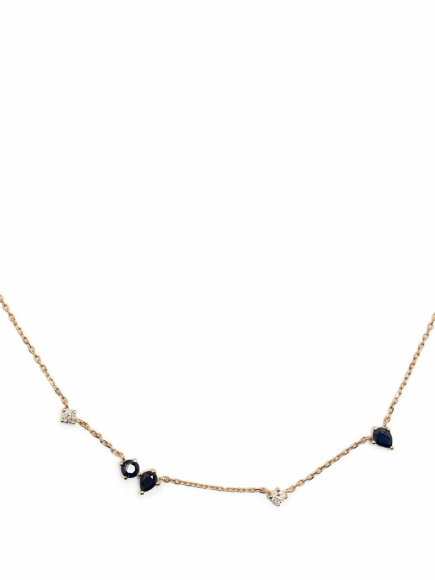 Photo: Adina Reyter 14K Yellow Gold Premier Amigos Sapphire And Diamond Necklace