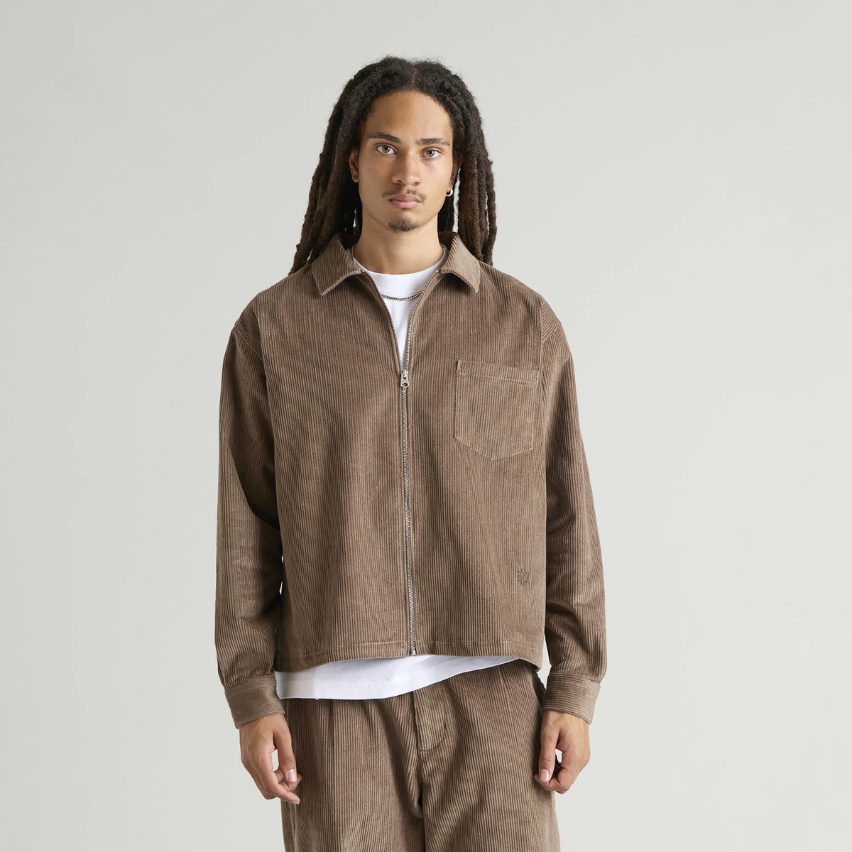 END. Men's Ridge Shirt in Dark Sand