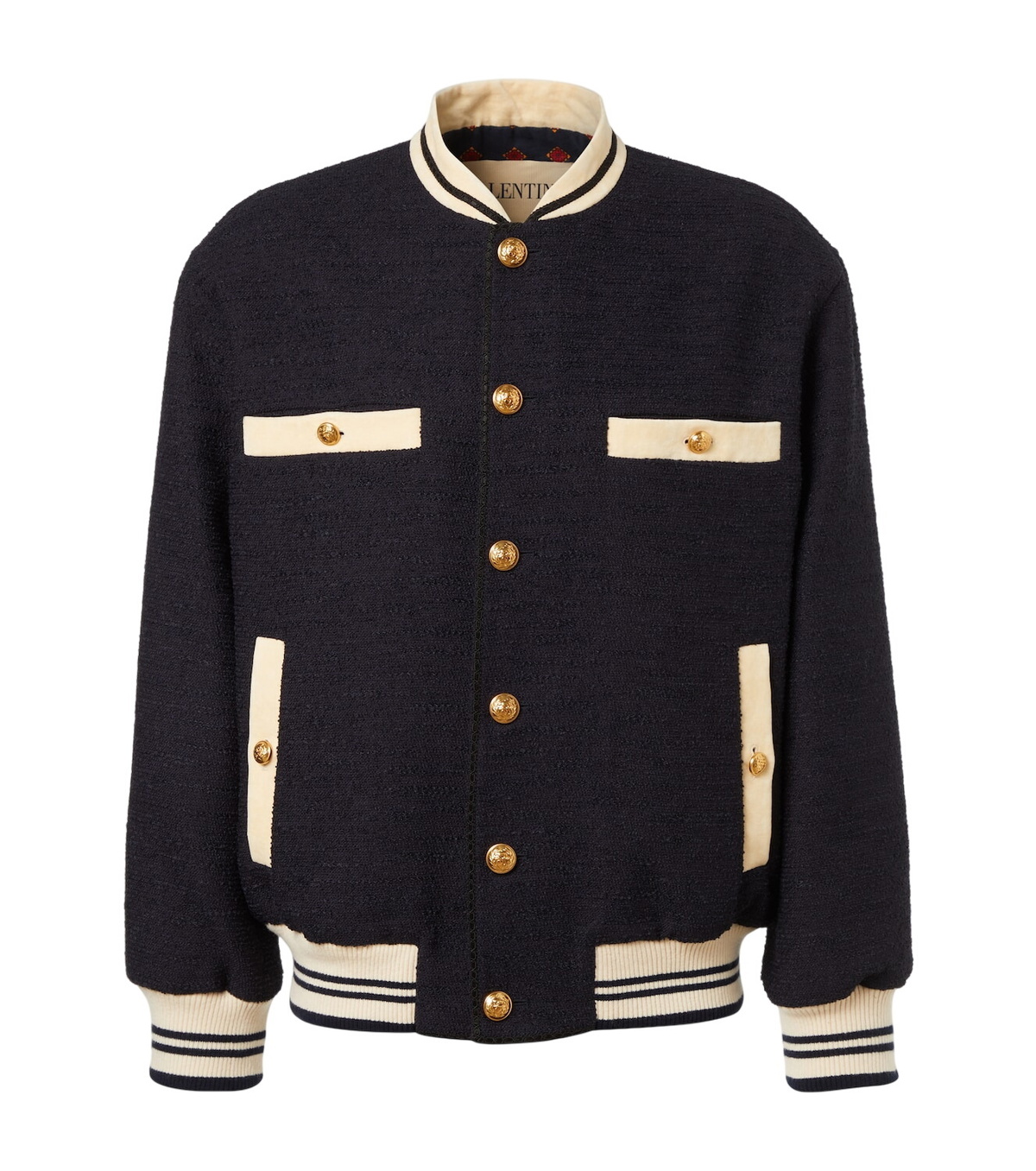 Valentino Black Rockstud Track Jacket Valentino