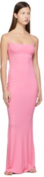 SKIMS Pink Soft Lounge Slip Dress