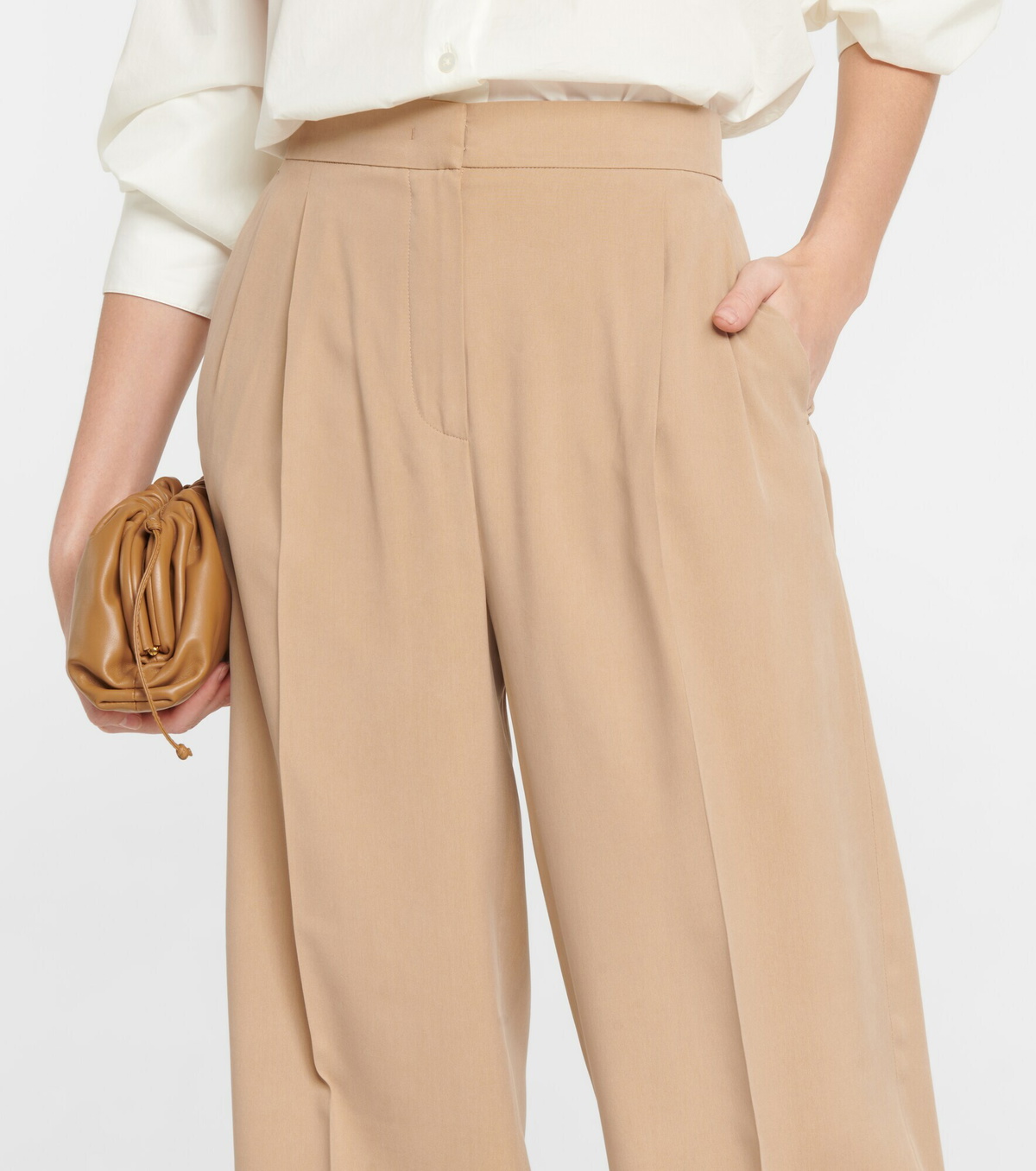 Max Mara - Zorro high-waist silk pants Max Mara