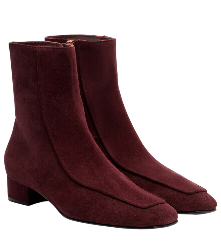 Photo: Herbert Levine Shadow Ban 30 suede ankle boots
